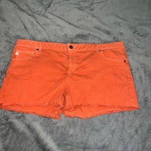 Michael Kors Denim orange shirts